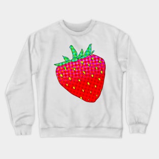 Trippy Strawberry Variation 3 Crewneck Sweatshirt